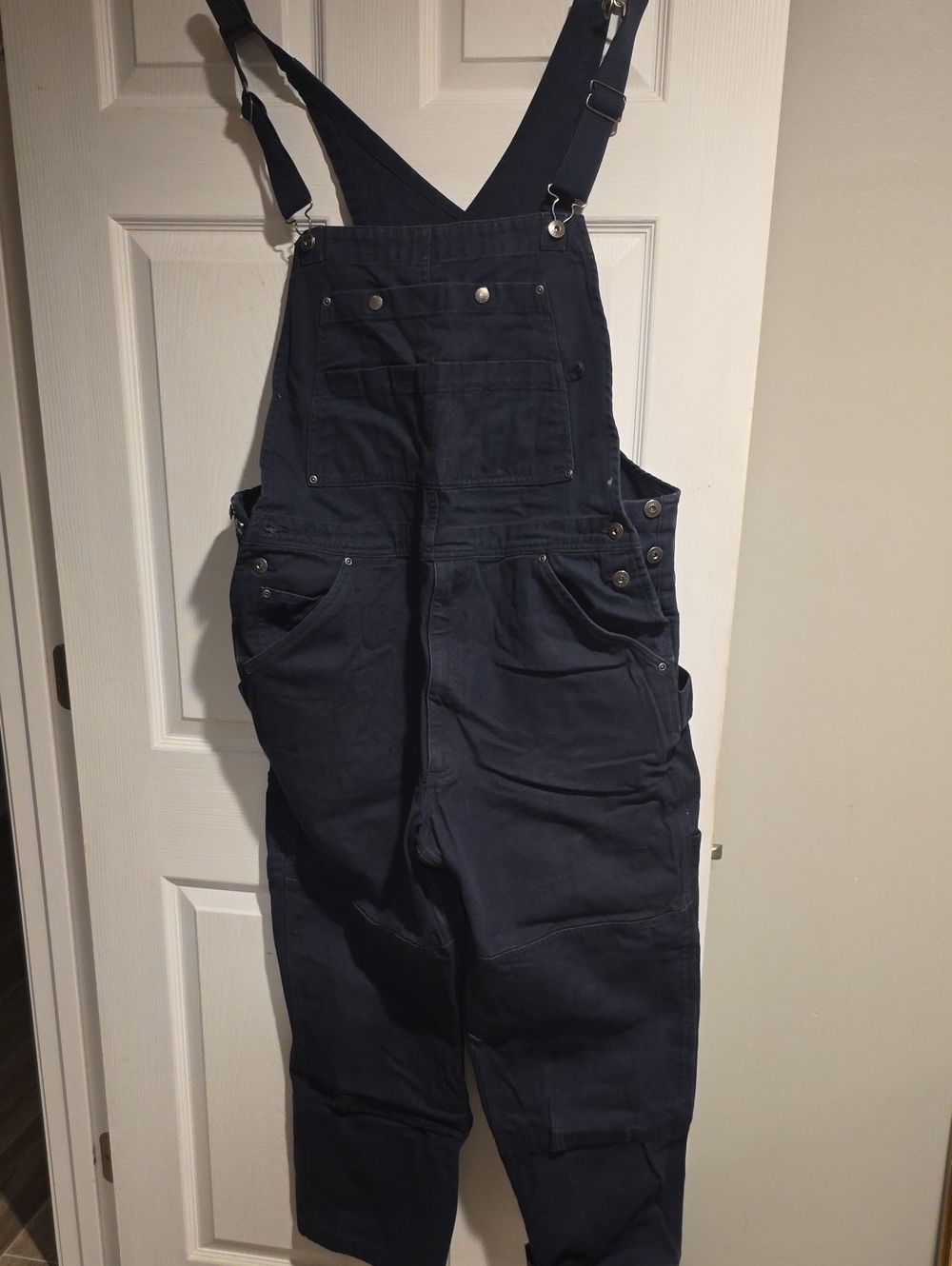 Duluth Trading Co Navy Workwear Overalls